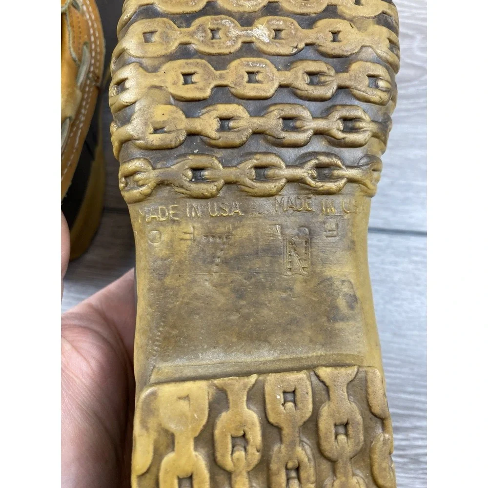 LL Bean‎ Women's Maine Hunting Shoe Duck Gumsole Brown Size 7 N
